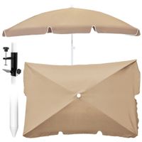 parasol ogrodowy plażowy uchylny mocny średnica 200 cm łamany z uchwytem