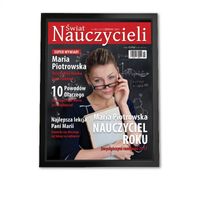 PLAKAT OKŁADKA ze ZDJĘCIEM na PREZENT UPOMINEK dla NAUCZYCIELA WYCHOWAWCY