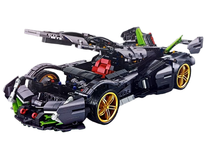 Klocki Elefun - Roadster Samochód wyścigowy 673001 zdjęcie 9