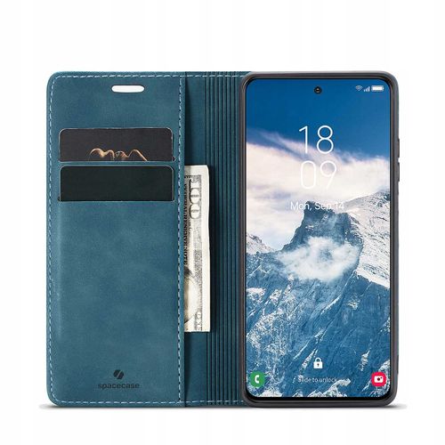 Spacecase Wallet Galaxy S24 Fe Blue na Arena.pl