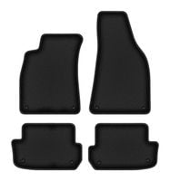 Dywaniki welurowe czarne Audi A4 B7 Cabrio 2006-2008