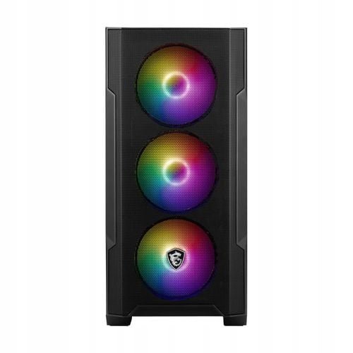 Obudowa MSI MAG FORGE M100R Micro Tower czarny na Arena.pl