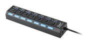 KOM0941 HUB USB 3.0 7 portowy QUER PRO
