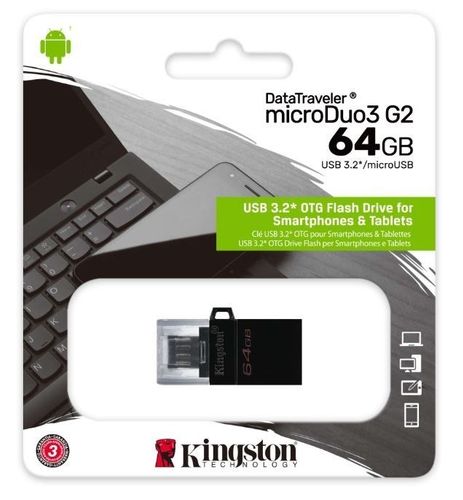Pendrive Kingston DataTraveler microDUO 64GB na Arena.pl