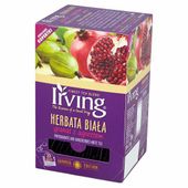 IRVING Biała Granat z Agrestem 12 SZTUK