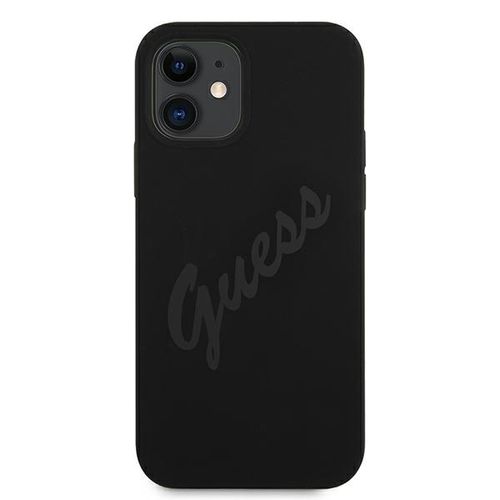 guess guhcp12slsvsbk iphone 12 mini5,4 czarny/black hardcase script vintage na Arena.pl