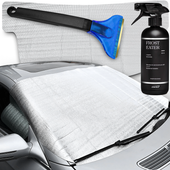 MATA ANTYSZRONOWA ALUMINIOWA SKROBACZKA MOSIĘŻNA ODMRAŻACZ DO SZYB LODU