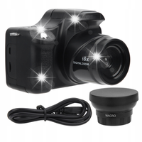 3,0-CALOWY EKRAN LCD 18-KROTNY ZOOM HD SLR CAMERA