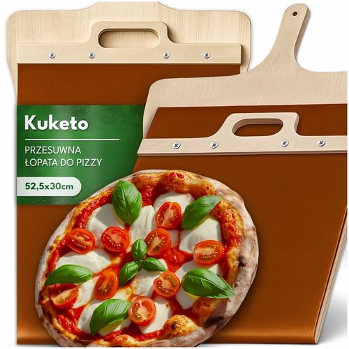 ŁOPATA DO PIZZY CHLEBA PRZESUWANA SZUFLA TACA PROFESJONALNA KWADRATOWA na Arena.pl