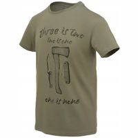 Koszulka T-Shirt One is none Helikon Bawełna 100% Olive Green M