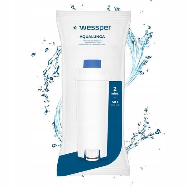 3x filtr wody Wessper AquaLunga do ekspresu Delonghi Magnifica zdjęcie 6