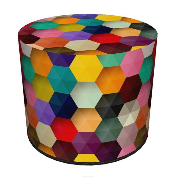 Pufa dekoracyjna Disco zdjęcie 1