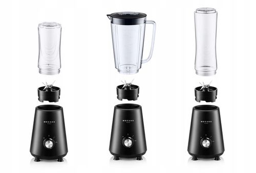 BLENDER KIELICHOWY 3w1 DO SMOOTHIE KOKTAJLI 2 WKŁADY CHŁODZĄCE 2 na Arena.pl