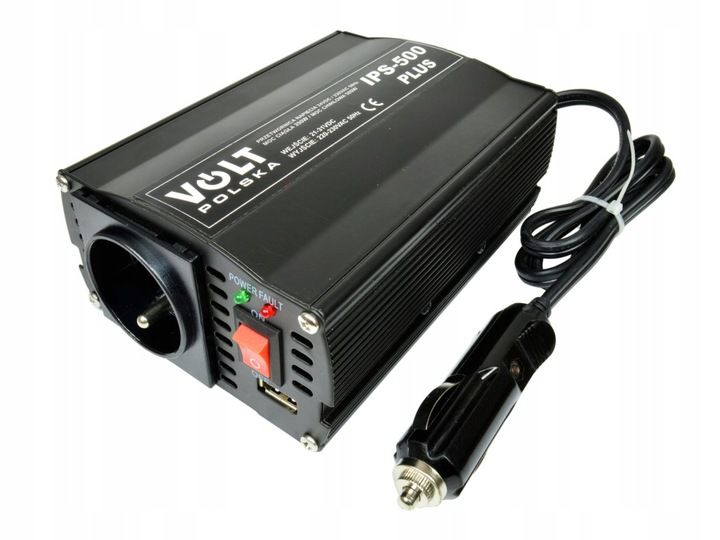 PRZETWORNICA VOLT IPS 500 PLUS 24V/230V USB 350W zdjęcie 16