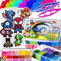 Koraliki Do Prasowania Szablony Kuferek Duży Zestaw XXL 23000el