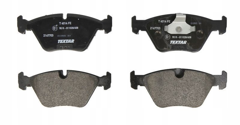 TEXTAR KLOCKI HAMULCOWE PRZÓD BMW 5 E39 525TDS zdjęcie 1