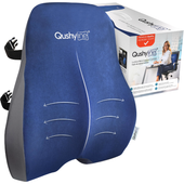 Poduszka Ortopedyczna Pianka Memory Ergonomiczna Niebieska 46x42cm