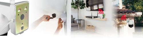 ZEWNĘTRZNA BEZPRZEWODOWA KAMERA WIFI OBROTOWA IP 5Mpx MONITORING DVS LED IR na Arena.pl