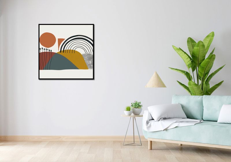 Plakat 80x80cm Słoneczny Zakątek zdjęcie 4