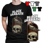 KOSZULKA T-SHIRT MĘSKI WZORY - BLACK SABBATH ROCK METAL MUZYKA - M