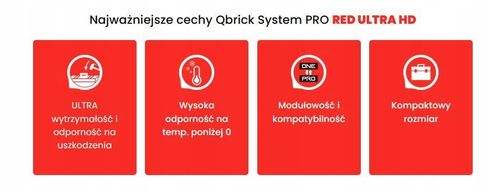 Organizer QBRICK 100 Pro Red Ultra HD na Arena.pl