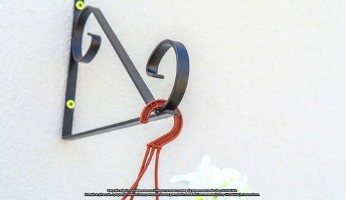 Wieszak ścienny - płaskownik Uchywt na doniczkę na Arena.pl