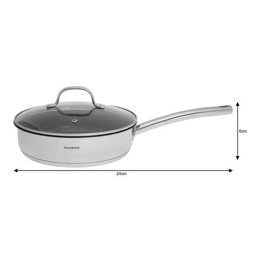 zestaw garnków 9 elem.klausberg kb-7215 stal 18/10 na Arena.pl