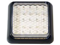mocna Lampa 25 LED 10x10 cm cofania wsteczny biała zimna 12v 24v