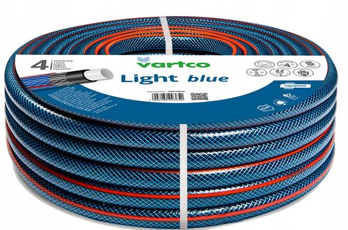1" 20mb light blue wąż ogrodowy na Arena.pl