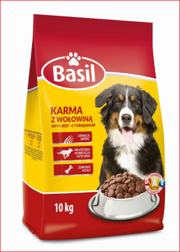 BASIL KARMA SUCHA 10kg DLA PSA WOŁOWINA zdjęcie 1