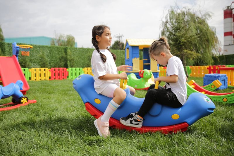 bujak dla dzieci wieloosobowy Tirtil niebieski zdjęcie 4