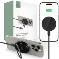 TECH-PROTECT QI15W-A33 MAGNETIC MAGSAFE WIRELESS CHARGER BLACK