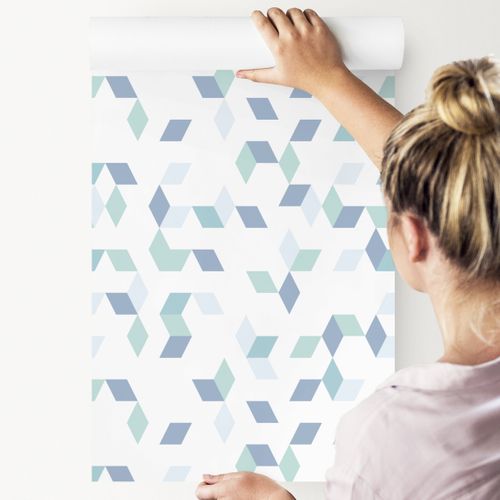 Tapeta Kolorowy Wzór Geometryczny na Arena.pl