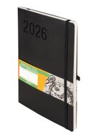 KALENDARZ 2026 IMPRESJA B5 TDW CZARNY ANTRA