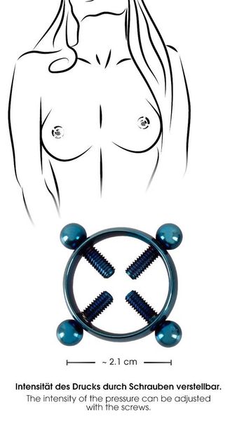 Bad Kitty Nipple Jewellery Bl zdjęcie 7