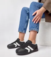 Czarne sneakersy sportowe Camille 41