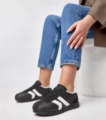 Czarne sneakersy sportowe Camille 40
