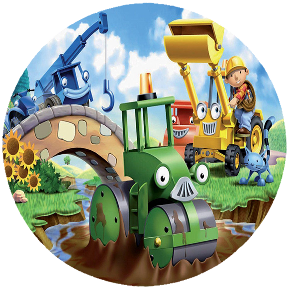 Opłatek na tort Bob Budowniczy zdjęcie 1