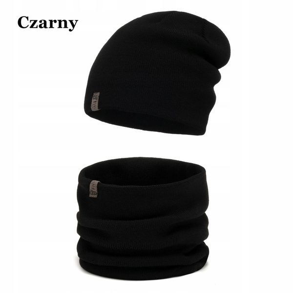 MODNY ciepły KOMPLET MĘSKI CZAPKA + KOMIN TUBA na jesień i zimę kolor M2 zdjęcie 5