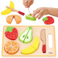 DLA DZIECI OWOCE DO KROJENIA  UKŁADANKA