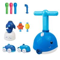 Samochód aerodynamiczny wyrzutnia balonów delfin