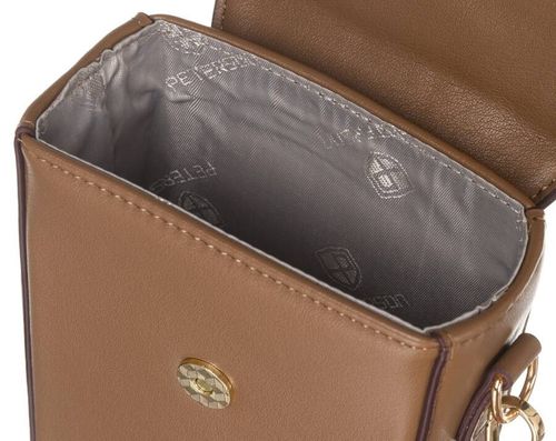 mini torebka-portfel ze skóry ekologicznej - peterson na Arena.pl