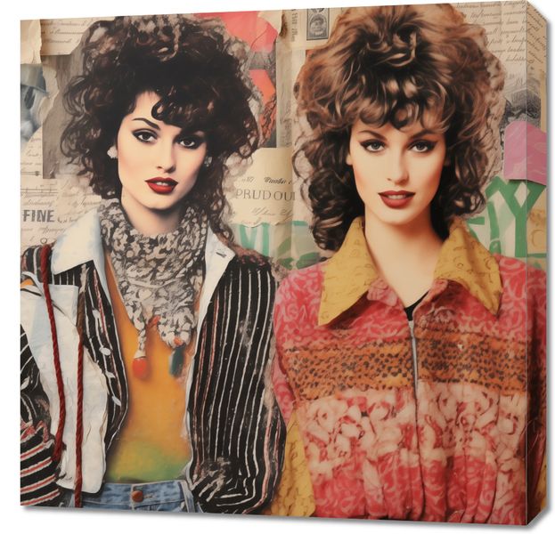 Obraz 70x70cm Ikony Stylu'80 zdjęcie 1