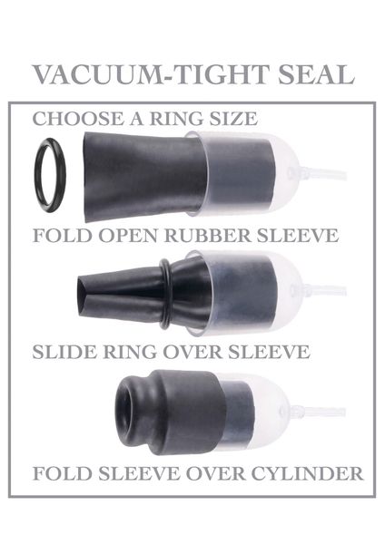 Pompka-Ff Suck N""Stroke Head Pump Black zdjęcie 8