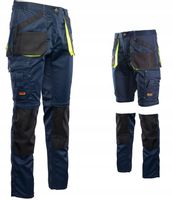 SPODNIE robocze do pasa ODPINANE NOGAWKI 54 Męskie