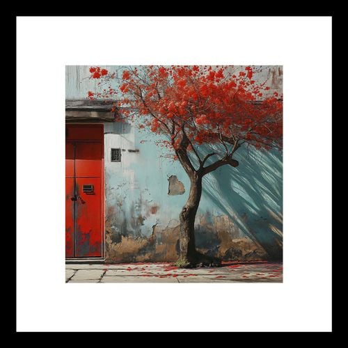 Plakat 20x20cm Widok Na Dawne na Arena.pl