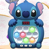 GRA ZRĘCZNOŚCIOWA STITCH POP IT ANTYSTRESOWA ELEKTRYCZNA STICH NIEBIESKI
