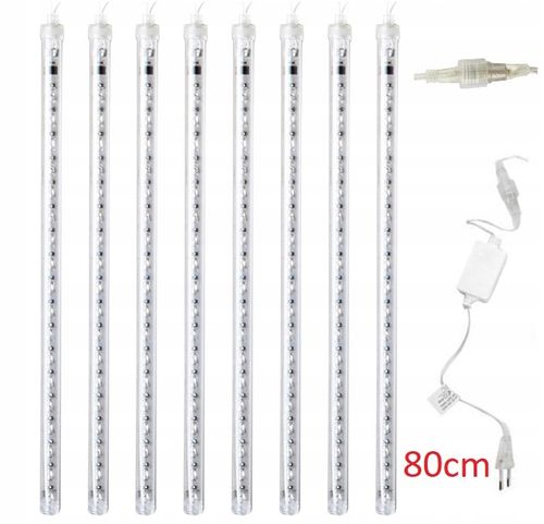 PADAJĄCY ŚNIEG SOPLE LED METEORYT 80 CM ZIMNE SMD na Arena.pl