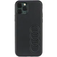 Etui Audi Synthetic Leather na iPhone 11 Pro - czarne