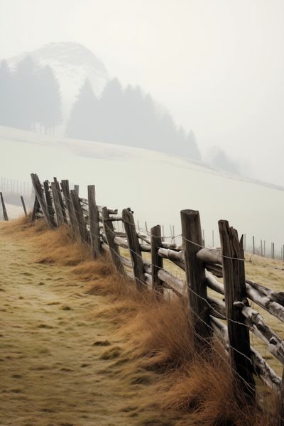 Plakat 61x91,5cm Spowity Mgłą zdjęcie 1